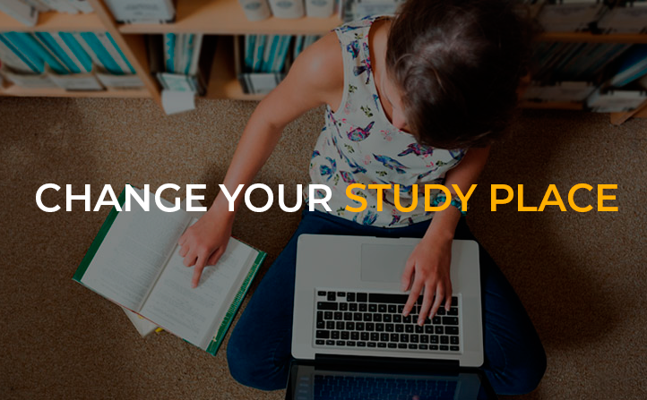 Don't Stick to One Study Place