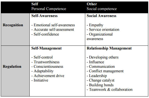 Framework of Emotional Intelligence